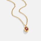 Colar Rubi Vermelho Cristal