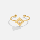 Anel Sofia Diamond Shaped