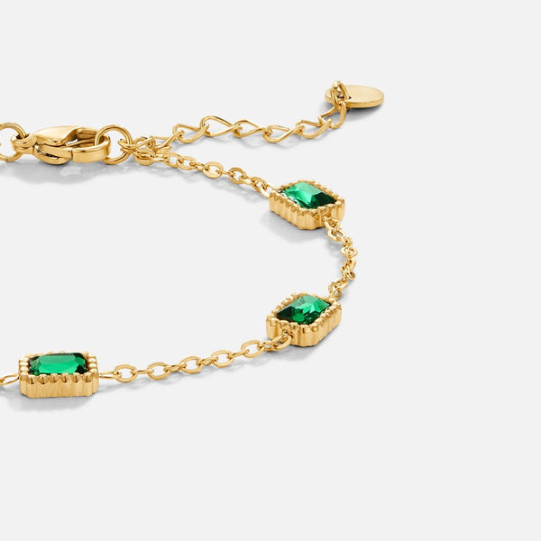 Pulseira Trinity Esmeralda