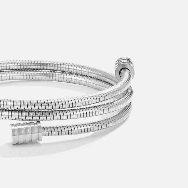 Pulseira Torcido Prateado