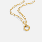 Colar Via Corrente Dourado