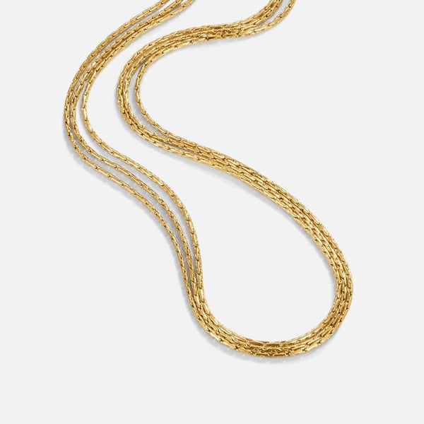 Colar Vina Multi-Sobreposto Dourado