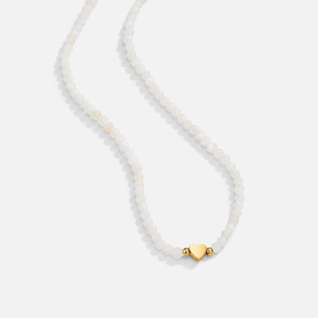 Colar Branco Selene Conta